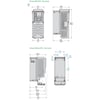 ATV630D11N4Schneider Electric , ATV630D11N4 , ATVProcess Hız Kontrol Cihazı IP00 630-11 kW-400V
