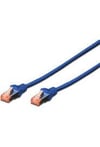 DK-1644-0025/BLDIGITUS DK-1644-0025/BL 0,25m CAT6 PATCH KABLO-SİYAH-BLENDAJLI