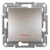 EPH1600169
Asfora Plus Işıklı Liht Buton Bronz, vidasız, çerç