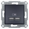 EPH2700271
Asfora USB Prizi 2,1A antrasit