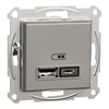 EPH2700369
Asfora USB Prizi, 2.4A, ikili, Type A+C, bronz