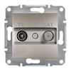 EPH3400169
Asfora TV/SAT Priz SONLU 1DB Bronz