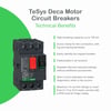 GV2ME03Schneider Electric GV2ME03 -0.25-0.4A  Gv2 Termik Manyetik Motor Devre Kesici