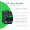 LC1D38M7Schneider Electric LC1D38M7 -TeSys D Kontaktör 3P 38A AC3 220VAC