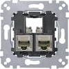 MTN4576-0022
Merten İkili RJ45 Cat6a STP