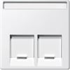 MTN469919
Merten İkili RJ45 tuş kapağı, System-M, Beyaz