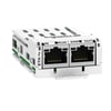 VW3A3601
Schneider Electric VW3A3601 Atv320 / Lxm32 Ethercat 2 x RJ45 haberleşme kartı