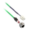 VW3L1T000R30
Schneider Electric VW3L1T000R30 Commissioning cable for Lexium ILA,ILE,ILS for connection to pc with adapter
