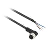 XZCP1041L10Telemecanique Sensors XZCP1041L10 M8 4-Pin 10m Female Cable for use with XCS Series