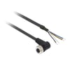 XZCP1241L10
Telemecanique XZCP1241L10  KABLOLU KONNEKTÖR M12 4PIN PUR 1