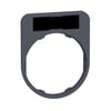 ZBYF2101
Etiket tutucu 40 x 50 mm gömülü buton için 