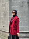 BORDO BLAZER CEKET