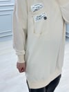 KREM CEPLİ SWEATSHIRT