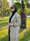 LEOPAR DESEN BLAZER CEKET