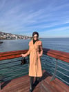 Tarçın  Şal Yaka Kaban