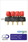 Cangas LPG Enjektör 4 Silindir 2 Ohm