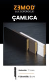 Zemod 8cm  Çamlıca Pvc Süpürgelik