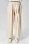  Fancy Kadın Pileli Model Kumaş Fashıon Geniş Pantolon-PANTALON-Tf The Fancy For You-9751-