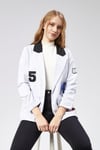  Kadın Nakışlı Örme Kumaş Ceket - Siyah-YENİ GELENLER-Tf The Fancy For You-8540ckt2-Kadın Nakışlı Örme Kumaş Ceket 