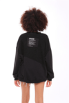Fancy Bisiklet Yaka Garnili Sırt Detaylı Sweatshirt-Sweatshirt-Tf The Fancy For You-9051-