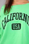 Fancy California Baskılı Eşofman Takımı-Eşofman Takımı-Tf The Fancy For You-8032takım-
