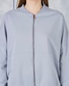Fancy Kadın Bomber Yaka İçi Şardonsuz Fermuarlı Oversize Fit Sweatshirt-Sweatshirt-Tf The Fancy For You-9393swt-