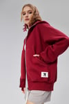 Fancy Kadın Kanguru Cepli Kapşonlu Sweatshırt-HOODIE-Tf The Fancy For You-9954-