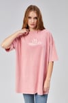 Fancy Kadın Los Angeles Baskılı T-Shırt-T-SHİRT-Tf The Fancy For You-9681-