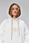 Fancy Kadın Nakışlı Kapşonlu Sweatshırt-HOODIE-Tf The Fancy For You-9793-