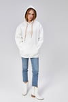Fancy Kadın Nakışlı Kapşonlu Sweatshırt-HOODIE-Tf The Fancy For You-9793-