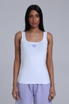 Fancy Kalp Baskılı Sıfır Kol Atlet-Body-Tf The Fancy For You-8555-