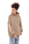 Fancy Kapüşon Detaylı Kanguru Cepli Şardonlu Regular Sweatshirt-Sweatshirt-Tf The Fancy For You-9022-