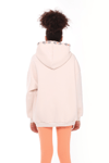 Fancy Nakış Detaylı Kapüşonlu Şardonlu Oversize Sweatshirt-Sweatshirt-Tf The Fancy For You-9032-