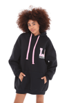 Fancy Oversize Fit Kapüşonlu Kanguru Cepli Sweatshirt-Sweatshirt-Tf The Fancy For You-8906-