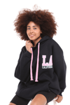 Fancy Oversize Fit Kapüşonlu Kanguru Cepli Sweatshirt-Sweatshirt-Tf The Fancy For You-8906-