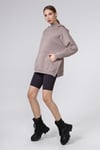Fancy Oversize Kapüşonlu Boğazlı Sweatshirt-Sweatshirt-Tf The Fancy For You-7526-