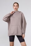 Fancy Oversize Kapüşonlu Boğazlı Sweatshirt-Sweatshirt-Tf The Fancy For You-7526-