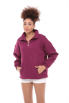 Fancy Yarım Fermuarlı Yandan Cepli Sweatshirt-Sweatshirt-Tf The Fancy For You-8835-