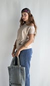 Kadın Bisiklet Yaka Omuz Dekolteli Yırtık Detaylı Basic Bej Tişört-T-shirt-Tf The Fancy For You-6249-4-Kadın Bisiklet Yaka Omuz Dekolteli Yırtık Detaylı Basic Bej Tişört