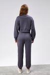 Kadın Bisiklet Yaka Uzun Kollu Crop Top Sweatshirt Eşofman Takımı -YENİ GELENLER-Tf The Fancy For You-9120-Kadın Bisiklet Yaka %100 Pamuklu Standart Kalıp Özel Dikim Crop Eşofman Takımı