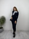 Kadın Bisiklet Yaka Uzun Kollu Maxi Boy Düz Lacivert Elbise-Elbise-Tf The Fancy For You-1430yenielbise-8-Kadın Bisiklet Yaka Uzun Kollu Maxi Boy Düz Lacivert Elbise