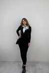 Kadın Bisiklet Yaka Uzun Kollu Maxi Boy Düz Siyah Elbise-Elbise-Tf The Fancy For You-1430yenielbise-1-Bisiklet Yaka Uzun Kollu Maxi Boy Düz Siyah Elbise