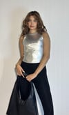 Kadın Halter Yaka Kolsuz Basic Crop Bluz-T-shirt-Tf The Fancy For You-parlakbluz -Kadın Halter Yaka Kolsuz Basic Crop Bluz