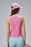 Kadın Halter Yaka Kolsuz Pembe Basic Crop Bluz-T-shirt-Tf The Fancy For You-1274-5-Kadın Halter Yaka Kolsuz Pembe Basic Crop Bluz