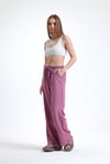 Kadın İkili Keten Gömlek Pantolon Alt Üst Takım-İkili Takım-Tf The Fancy For You-8736-
