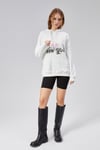 Kadın Kapüşonlu Baskı Detaylı Uzun Kol Oversize Ekru Sweatshirt-Sweatshirt-Tf The Fancy For You-9065-4-Kadın Kapüşonlu Baskı Detaylı Uzun Kol Oversize Ekru Sweatshirt