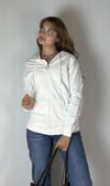 Kadın Kapüşonlu Fermuarlı Cep Detaylı Oversize Ekru Hırka Sweatshirt-Sweatshirt-Tf The Fancy For You-7747-3-Kadın Kapüşonlu Fermuarlı Cep Detaylı Oversize Ekru Hırka Sweatshirt