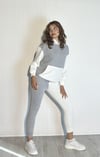 Kadın Kapüşonlu Kanguru Cepli Baskı Detaylı Uzun Kollu Oversize Bel Lastikli Gri Eşofman Takımı-Alt Üst Takım -Tf The Fancy For You-8165-3-Kadın Kapüşonlu Kanguru Cepli Baskı Detaylı Uzun Kollu Oversize Bel Lastikli Siyah Eşofman Takımı