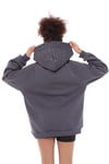 Kadın Kapüşonlu Kanguru Cepli Nakış Baskı Detaylı Uzun Kol Oversize Füme Sweatshirt-Sweatshirt-Tf The Fancy For You-9022-1-Kadın Kapüşonlu Kanguru Cepli Nakış Baskı Detaylı Uzun Kol Oversize Füme Sweatshirt