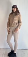 Kadın Kapüşonlu Oversize Kahverengi Peluş Sweathirt-Sweatshirt-Tf The Fancy For You-peluş1-4-Kadın Kapüşonlu Oversize Kahverengi Peluş Sweathirt